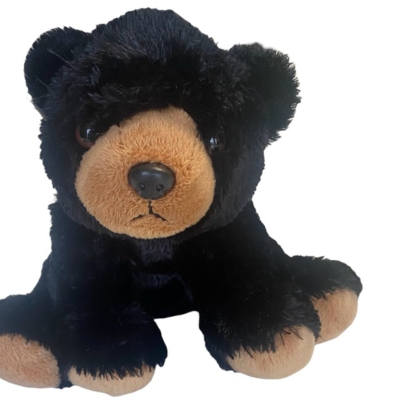 Wild Republic Plush Stuffed Black Bear EUC - Picture 1 of 6